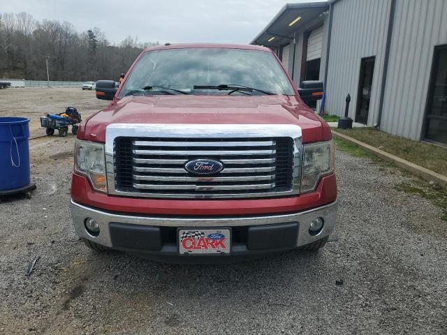 1FTFW1CF4BKD61902 - 2011 FORD F150 SUPERCREW RED photo 5
