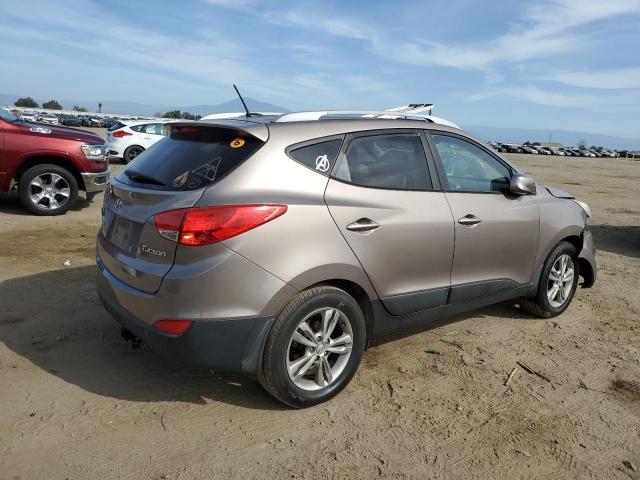 KM8JU3AC4BU158643 - 2011 HYUNDAI TUCSON GLS TAN photo 3