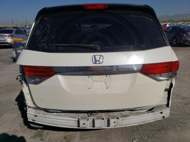 5FNRL5H40EB044298 - 2014 HONDA ODYSSEY EX WHITE photo 6