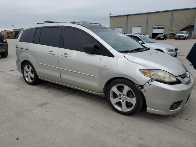 JM1CR29L660124990 - 2006 MAZDA 5 SILVER photo 4