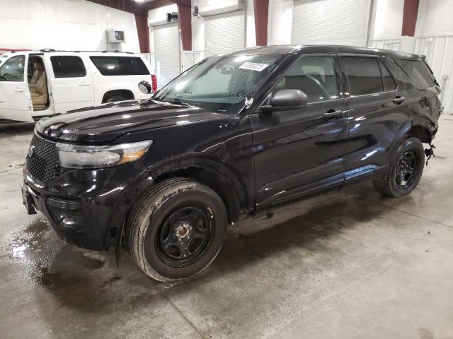 1FM5K8AW4LGA55642 - 2020 FORD EXPLORER POLICE INTERCEPTOR BLACK photo 1