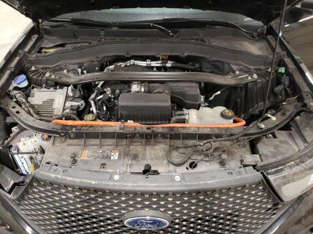 1FM5K8AW4LGA55642 - 2020 FORD EXPLORER POLICE INTERCEPTOR BLACK photo 12