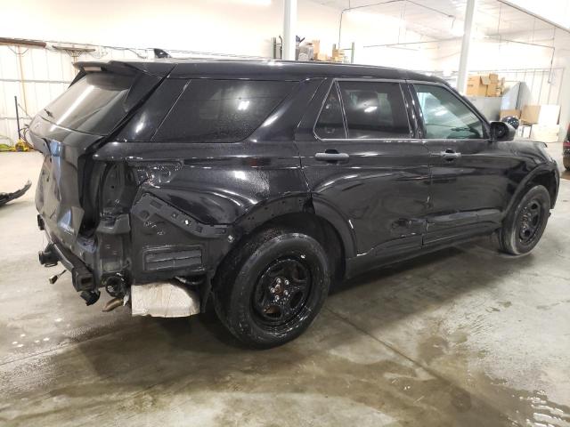 1FM5K8AW4LGA55642 - 2020 FORD EXPLORER POLICE INTERCEPTOR BLACK photo 3