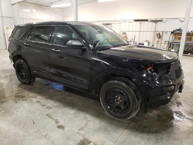 1FM5K8AW4LGA55642 - 2020 FORD EXPLORER POLICE INTERCEPTOR BLACK photo 4