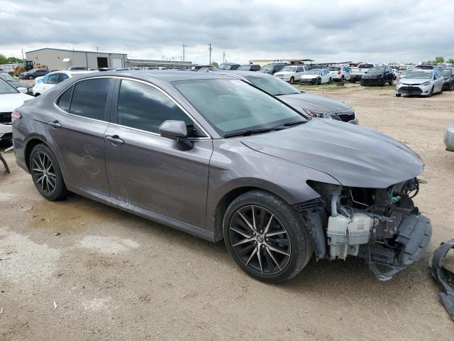 4T1B11HK7KU738645 - 2019 TOYOTA CAMRY L GRAY photo 4