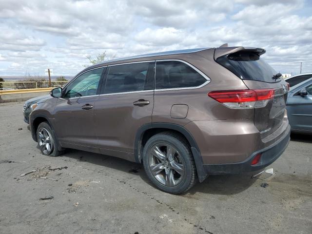 5TDJZRFH0JS877095 - 2018 TOYOTA HIGHLANDER SE BROWN photo 2