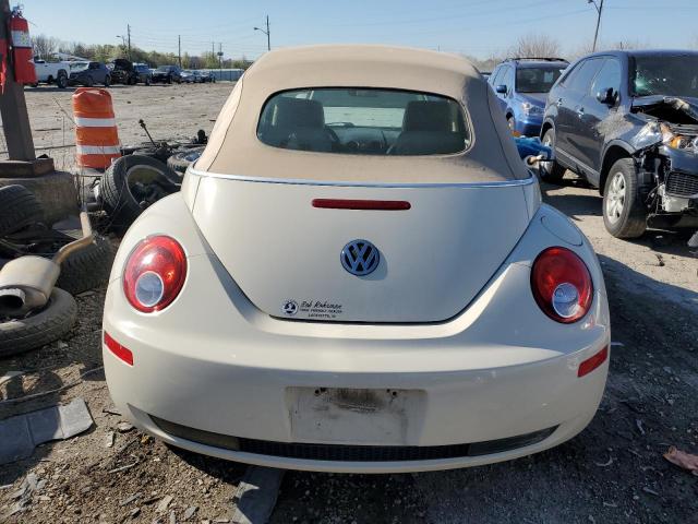 3VWSF31Y16M314868 - 2006 VOLKSWAGEN BEETLE CONVERTIBLE OPTION PACKAGE 2 CREAM photo 6