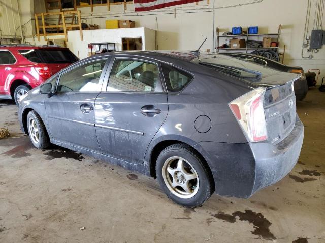 JTDKN3DU3C1550915 - 2012 TOYOTA PRIUS GRAY photo 2