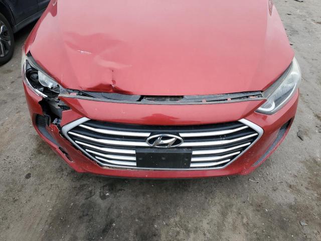 5NPD74LF1HH091573 - 2017 HYUNDAI ELANTRA SE RED photo 11