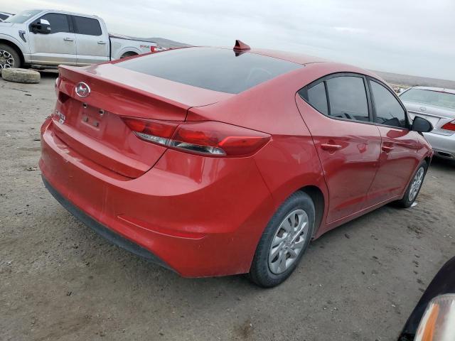 5NPD74LF1HH091573 - 2017 HYUNDAI ELANTRA SE RED photo 3