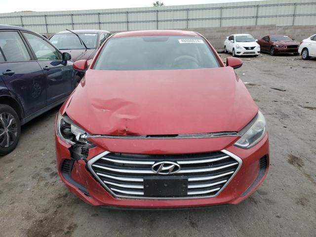 5NPD74LF1HH091573 - 2017 HYUNDAI ELANTRA SE RED photo 5