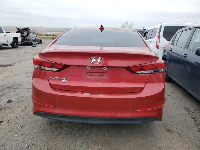 5NPD74LF1HH091573 - 2017 HYUNDAI ELANTRA SE RED photo 6