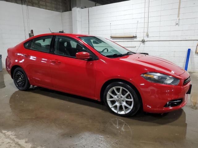 1C3CDFBA7DD289276 - 2013 DODGE DART SXT RED photo 4