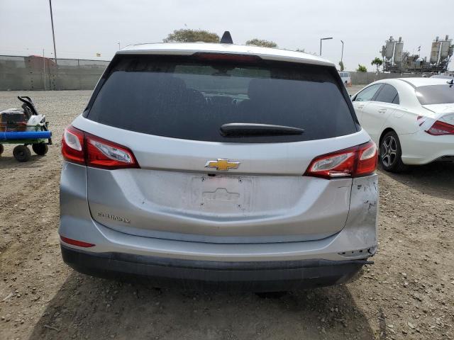 3GNAXHEV8LS613717 - 2020 CHEVROLET EQUINOX LS SILVER photo 6