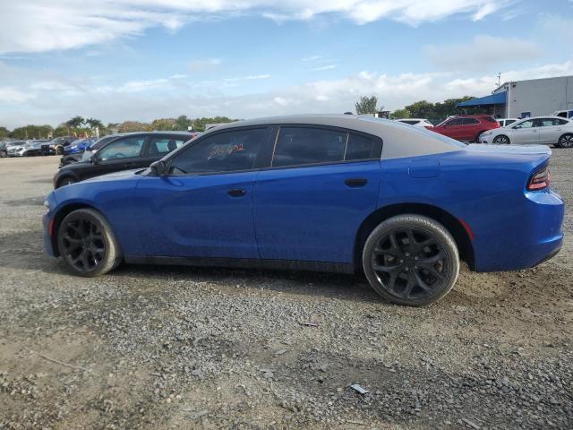 2C3CDXKT7JH330267 - 2018 DODGE CHARGER POLICE BLUE photo 2