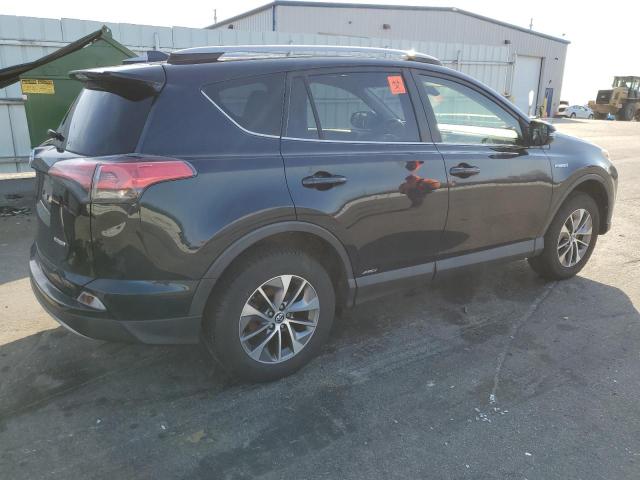 JTMRJREV2JD185904 - 2018 TOYOTA RAV4 HV LE BLUE photo 3