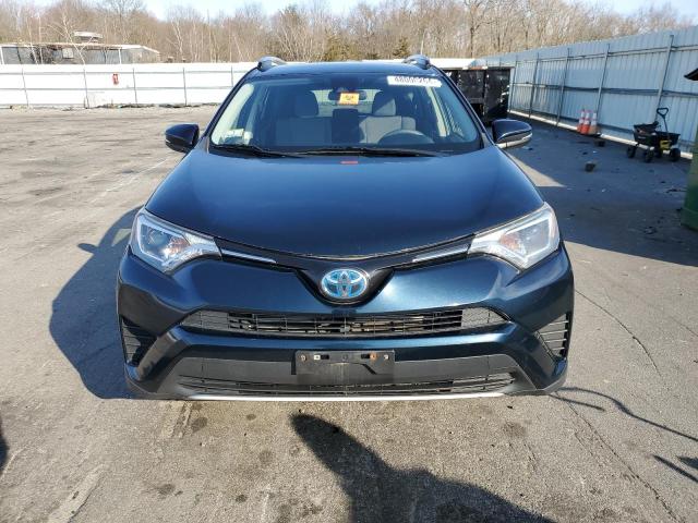 JTMRJREV2JD185904 - 2018 TOYOTA RAV4 HV LE BLUE photo 5