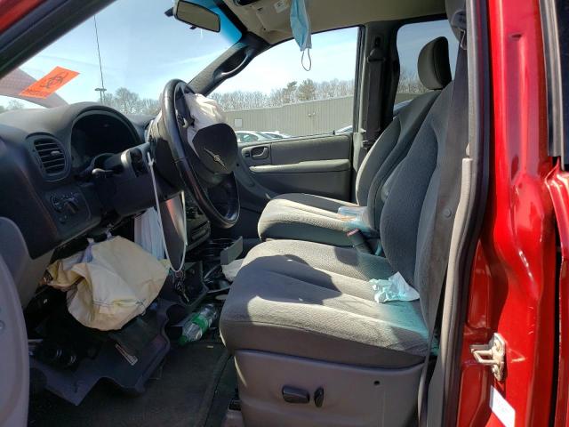 2C4GP54L05R112922 - 2005 CHRYSLER TOWN & COU TOURING 红色 照片 7