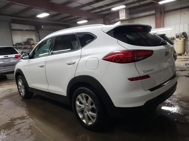 KM8J3CA44KU032827 - 2019 HYUNDAI TUCSON LIMITED WHITE photo 2