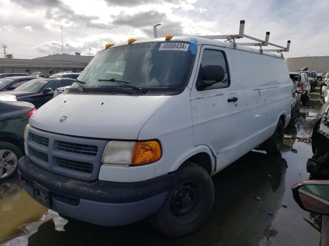 2B7HB11X51K537218 - 2001 DODGE RAM VAN B1500 WHITE photo 1