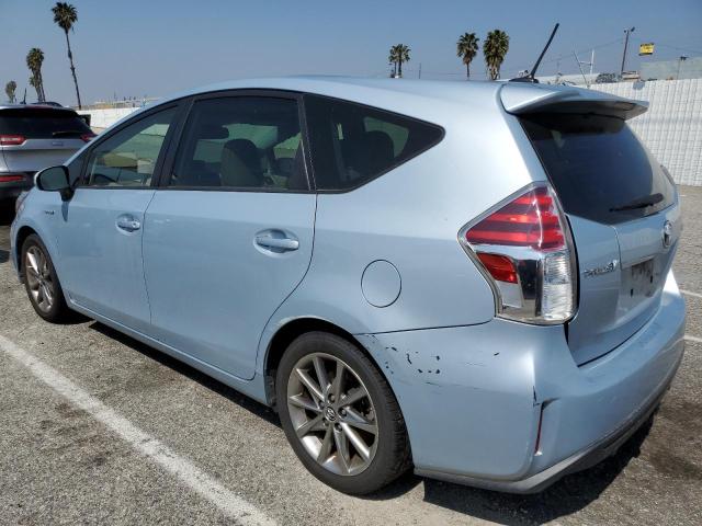 JTDZN3EU6GJ046457 - 2016 TOYOTA PRIUS V BLUE photo 2