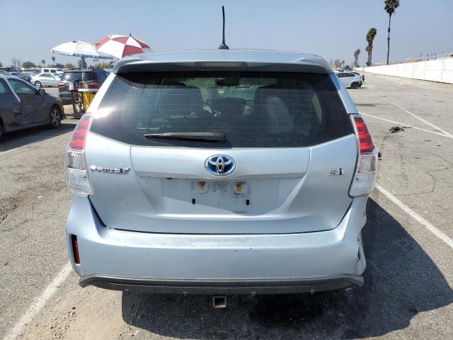 JTDZN3EU6GJ046457 - 2016 TOYOTA PRIUS V BLUE photo 6