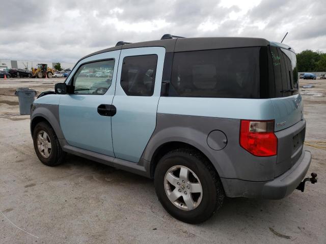 5J6YH18635L008247 - 2005 HONDA ELEMENT EX TURQUOISE photo 2