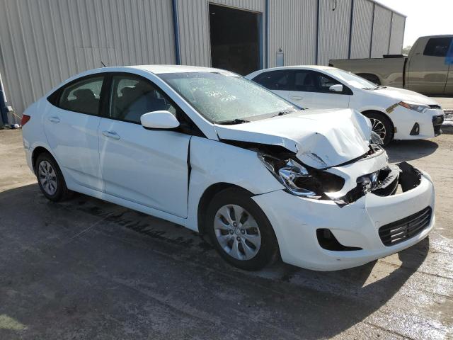 KMHCT4AE2FU801306 - 2015 HYUNDAI ACCENT GLS WHITE photo 4