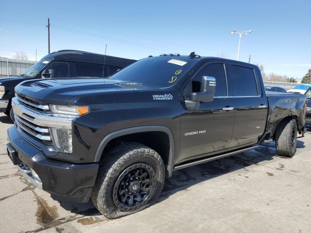 1GC4YVEY9NF118154 - 2022 CHEVROLET SILVERADO K3500 HIGH COUNTRY BLACK photo 1