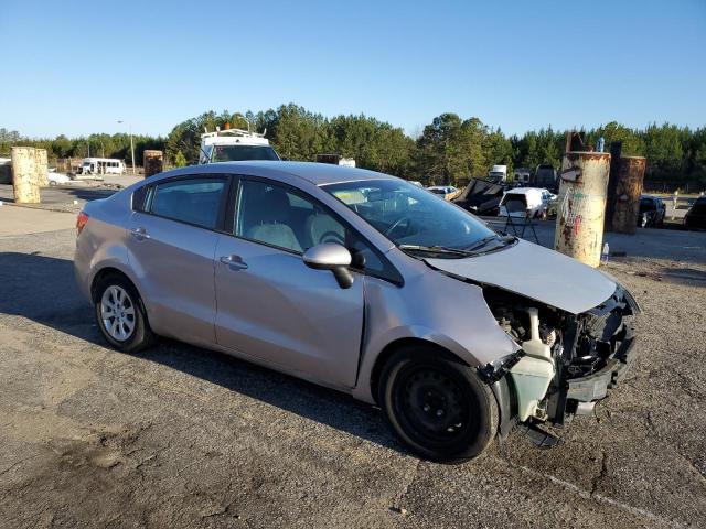 KNADM4A3XE6361081 - 2014 KIA RIO LX SILVER photo 4