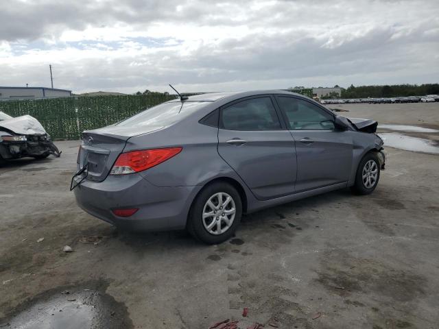 KMHCT4AE4DU536711 - 2013 HYUNDAI ACCENT GLS GRAY photo 3