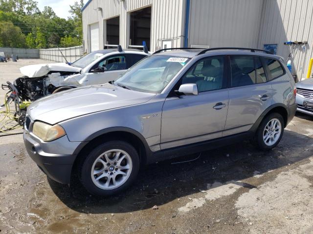 WBXPA73414WC42985 - 2004 BMW X3 2.5I SILVER photo 1