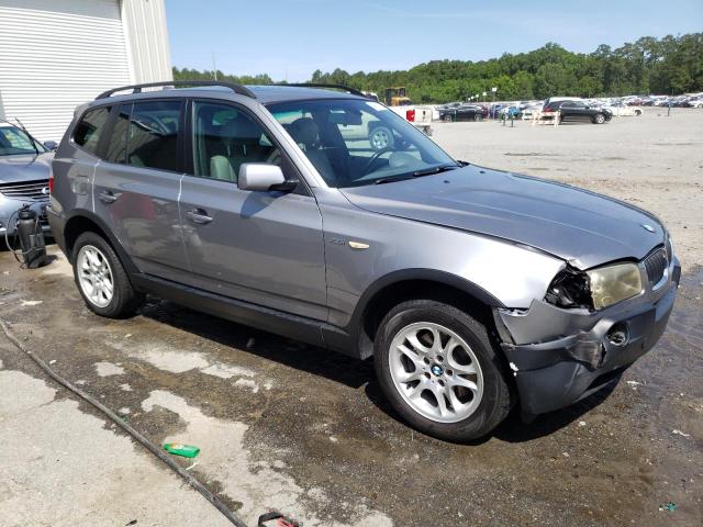 WBXPA73414WC42985 - 2004 BMW X3 2.5I SILVER photo 4