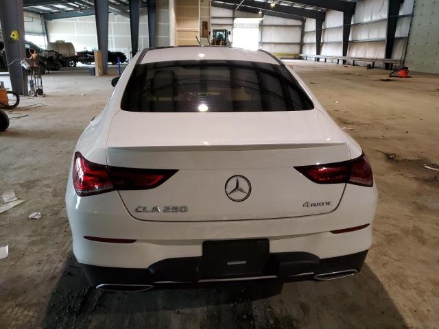 W1K5J4HB7MN226924 - 2021 MERCEDES-BENZ CLA 250 4MATIC WHITE photo 6