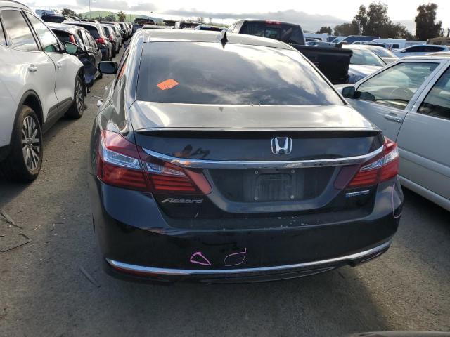 JHMCR6F3XHC014648 - 2017 HONDA ACCORD HYBRID BLACK photo 6