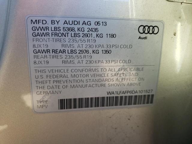 WA1LFAFP6DA101527 - 2013 AUDI Q5 PREMIUM PLUS TAN photo 12