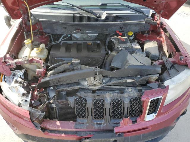 1C4NJDBB4CD591777 - 2012 JEEP COMPASS SPORT 红色 照片 12