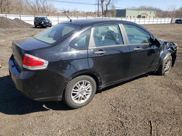 1FAHP35N28W126282 - 2008 FORD FOCUS SE BLACK photo 3