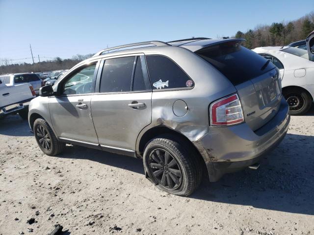 2FMDK48C28BA18698 - 2008 FORD EDGE SEL SILVER photo 2