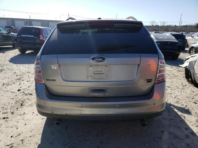 2FMDK48C28BA18698 - 2008 FORD EDGE SEL SILVER photo 6