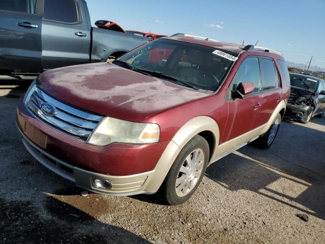 1FMDK07W48GA26928 - 2008 FORD TAURUS X EDDIE BAUER RED photo 1