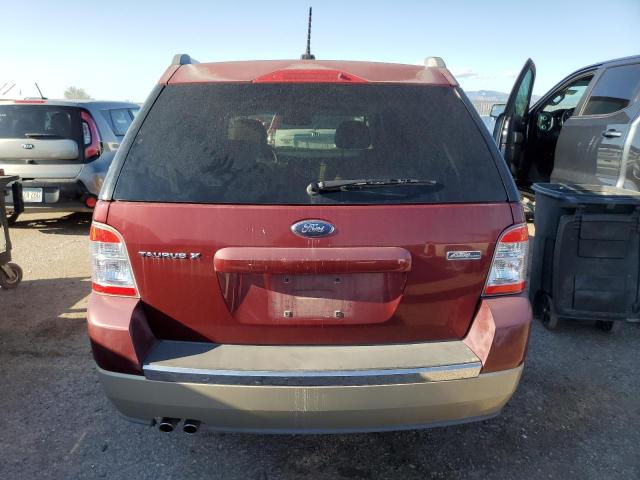 1FMDK07W48GA26928 - 2008 FORD TAURUS X EDDIE BAUER RED photo 6