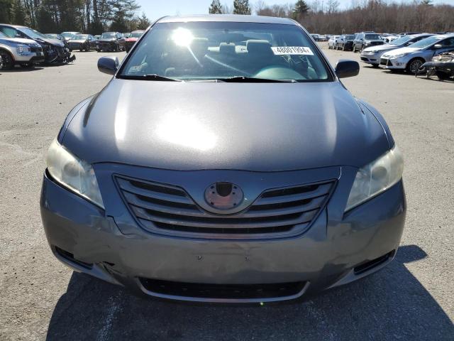4T4BE46K49R085748 - 2009 TOYOTA CAMRY BASE GRAY photo 5