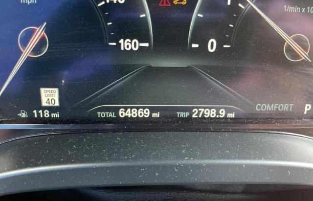 5UXTR9C56JLC74030 - 2018 BMW X3 XDRIVE30I Темно-сірий фото 8