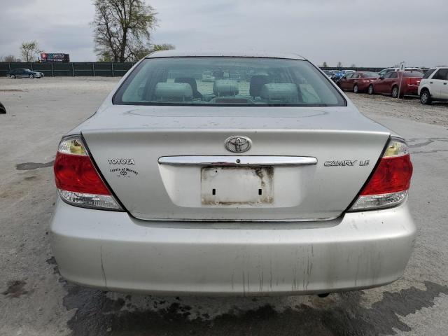 4T1BE32K35U066743 - 2005 TOYOTA CAMRY LE SILVER photo 6