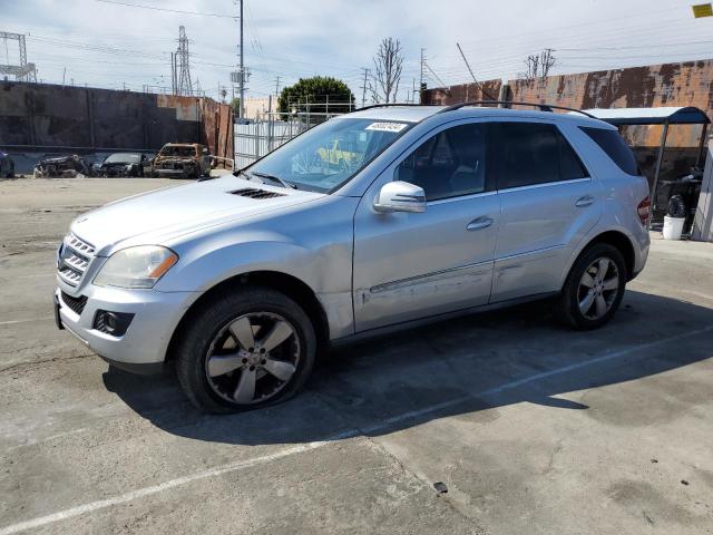 4JGBB8GB8BA695510 - 2011 MERCEDES-BENZ ML 350 4MATIC SILVER photo 1