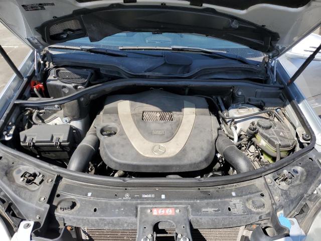 4JGBB8GB8BA695510 - 2011 MERCEDES-BENZ ML 350 4MATIC SILVER photo 12