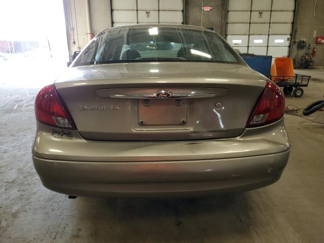 1FAFP52U93A117244 - 2003 FORD TAURUS LX BEIGE photo 6