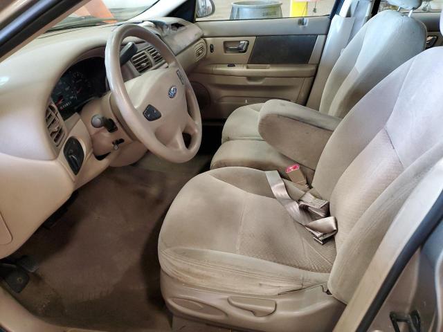 1FAFP52U93A117244 - 2003 FORD TAURUS LX BEIGE photo 7