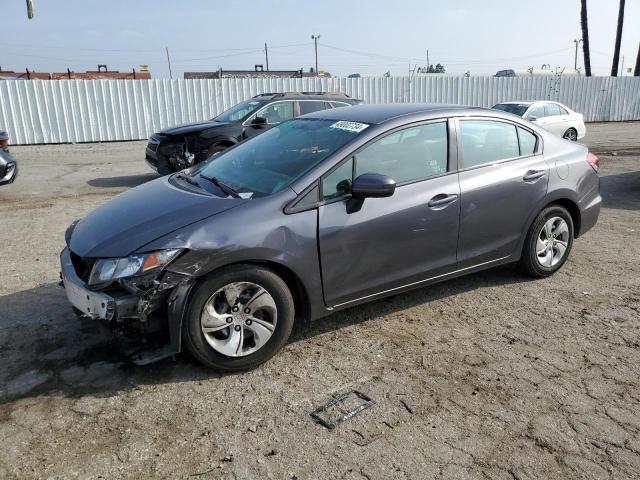 2HGFB2F5XFH557894 - 2015 HONDA CIVIC LX GRAY photo 1